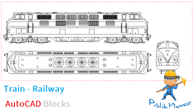 Railway Cad Blocks