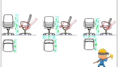 Office Chair - dwg